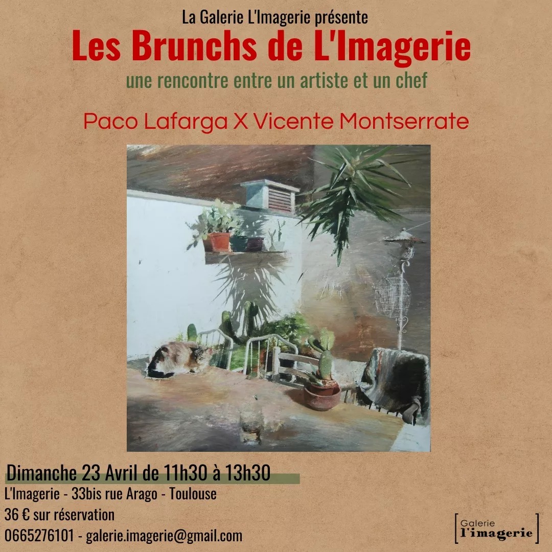 Encuentro gastronómico entre Paco Lafarga y Vicente Montserrate